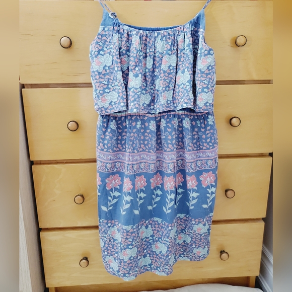Floral Cascade Waterfall Sundress- Small - Picture 8 of 15